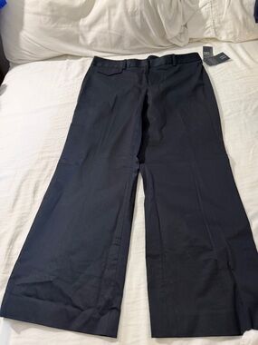 NWT Vintage Hilfiger by Tommy Hilfiger Women’s Navy Wide Leg Pants - SZ: 8